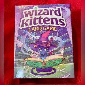 Wizard Kittens Card Game Semi-Cooperative Collecting Card Game 7+